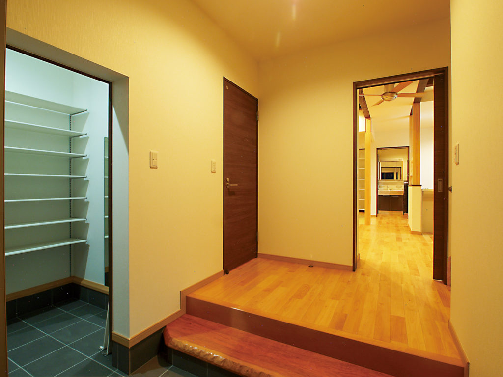 式台のある玄関