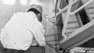 【新設】工場内ライン点検用ステージ