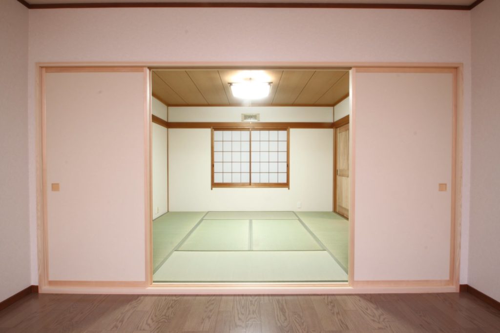 リビングからの和室