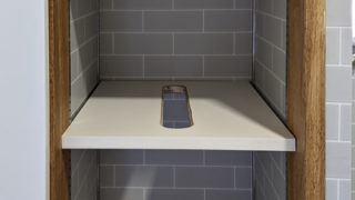 【リノベ】三方原の家｜脱衣室にタオルストッカー