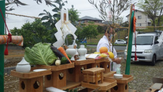 【新築】大平台の家｜地鎮祭