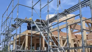 【新築】大平台の家｜上棟