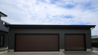 【新築】嶺田のガレージ完成